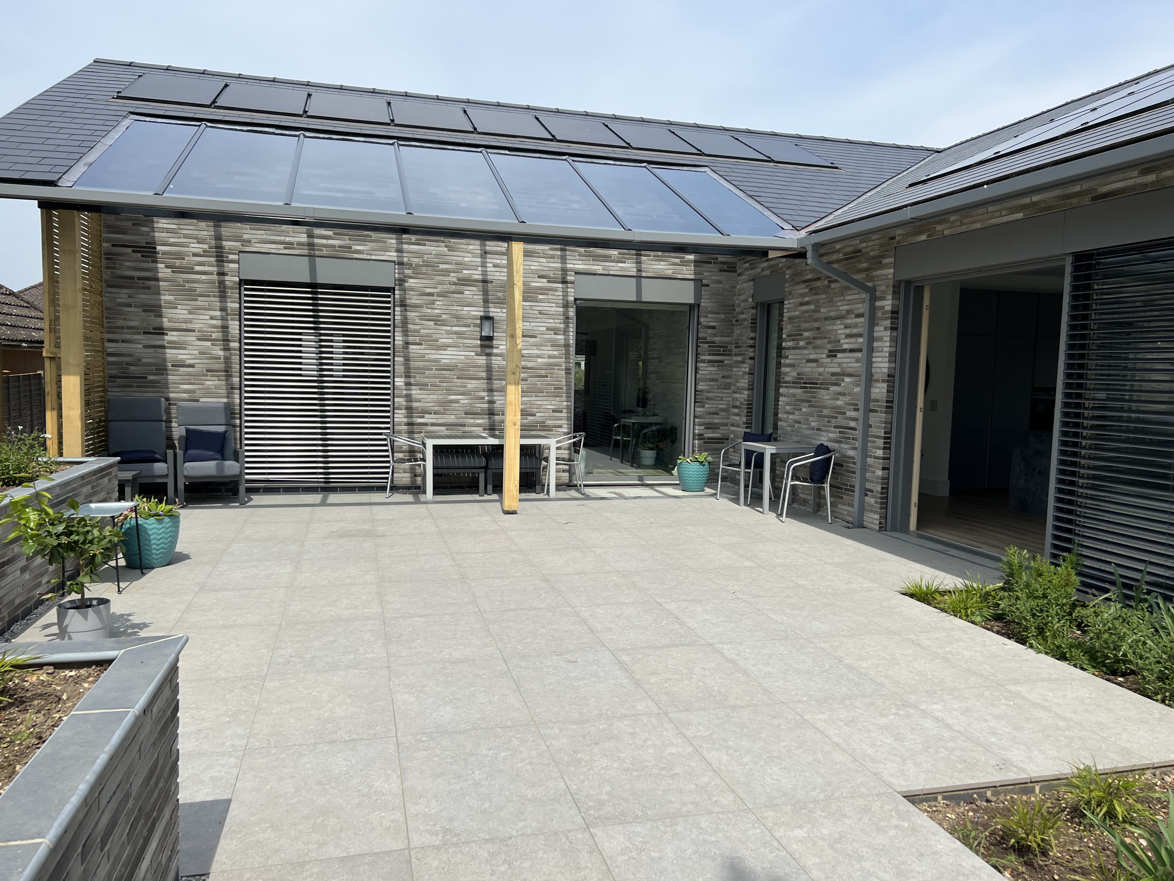 MVHR installation for controlled ventilation
