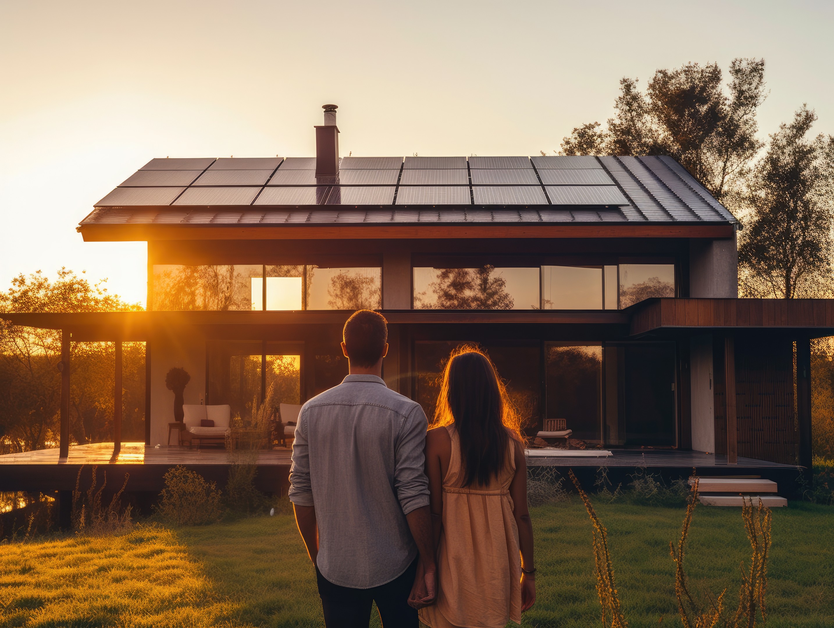Solar PV panel installation