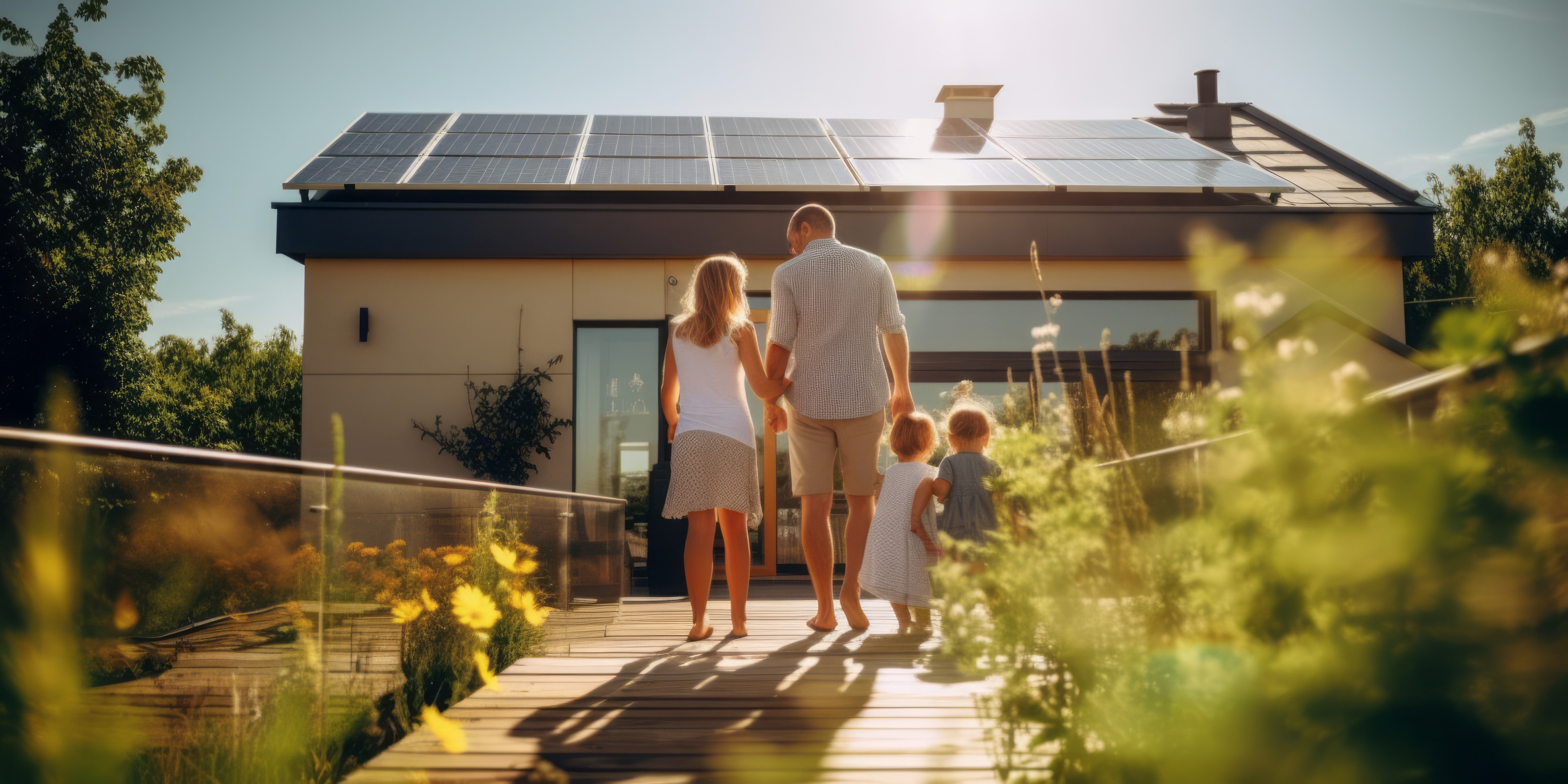 Solar and battery system installation